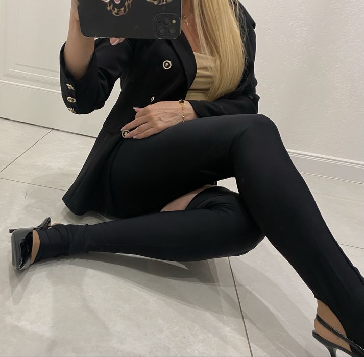 Лосини мега! Гламурні лосини з біфлексу