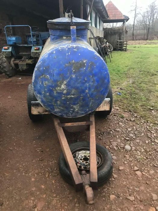 Бочка прицеп фреза