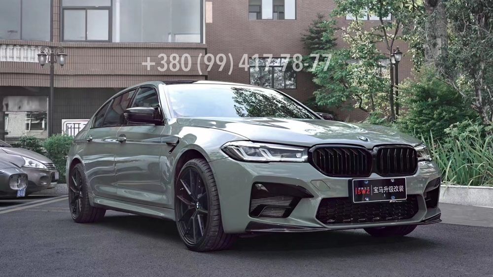 Обвес M5 2021+ рестайлинг BMW G30 LCI Бампер Пороги Решетка Ноздри