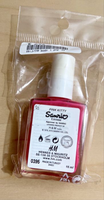 Verniz unhas Hello Kitty