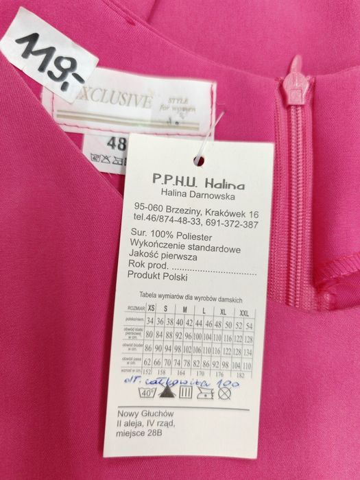 Elegancka sukienka 4XL