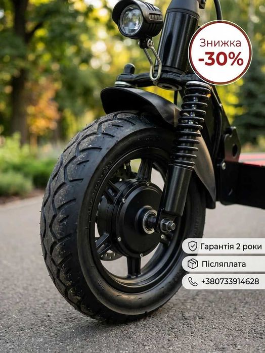 Электросамокат Електросамокат Kugoo Kirin M4/G2 Pro 1000W 18Ah Знижка 1200ватт знижка - 30%
