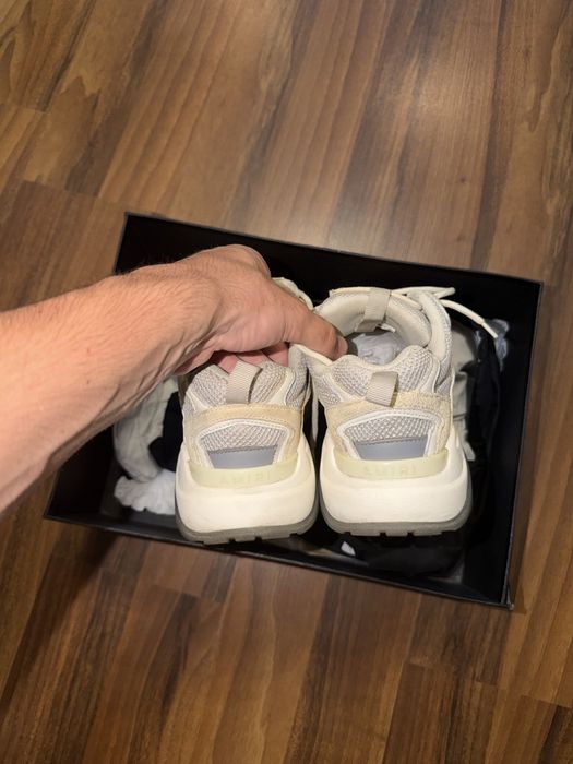Amiri Bone Runner Cream Beige White
