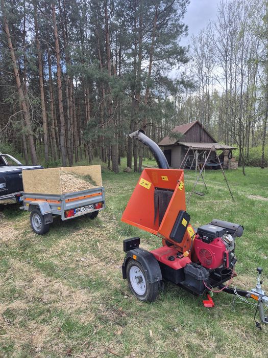 Usługi rębakiem prace ogrodowe