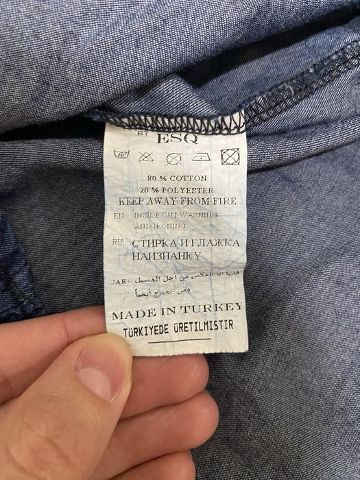 Нова блуза сорочка тонкий джинс