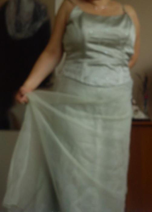 Suknia rozm 44 kolor Khaki