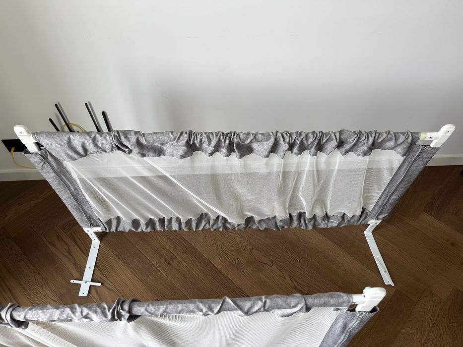 Bramki barierki do łóżka 136-200cm