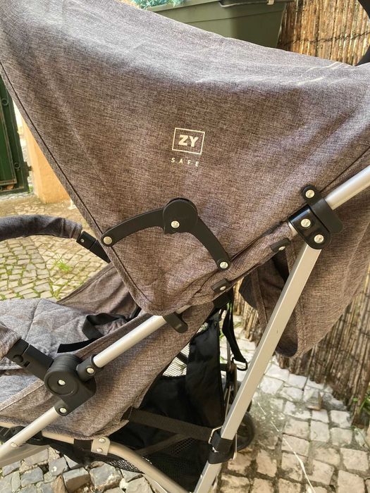 Carrinho Bengala Avenue Xtra Grey Zy Safe 6M+