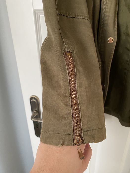 Parka wiosenna/jesienna kurtka khaki 40