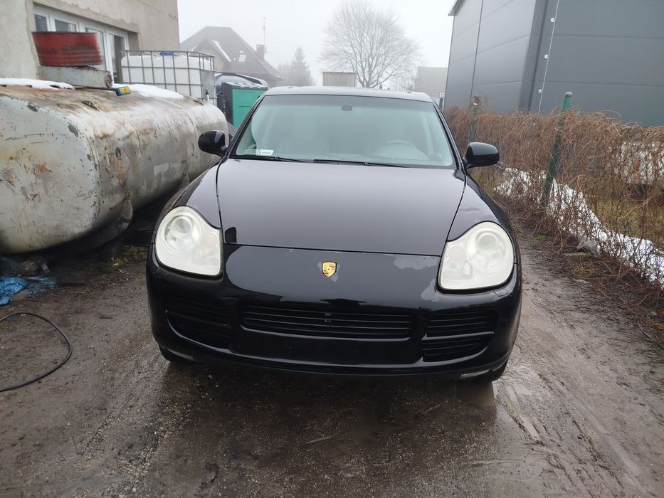 Porsche Cayenne  L041 kompletny przód maska zderzak lampy pas błotniki