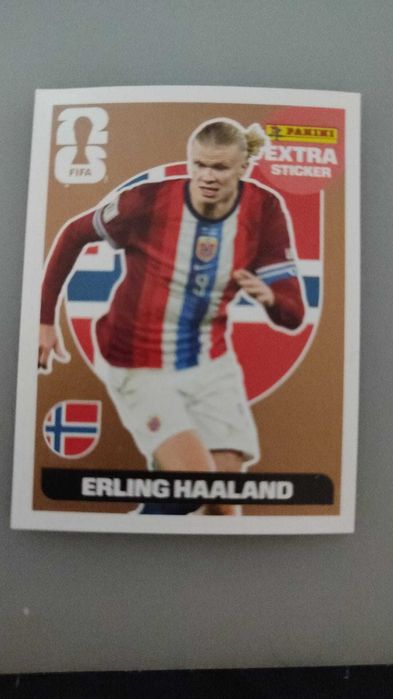 Cromos Extra Mundial 2026 (Ronaldo, Haaland e Bellingham)