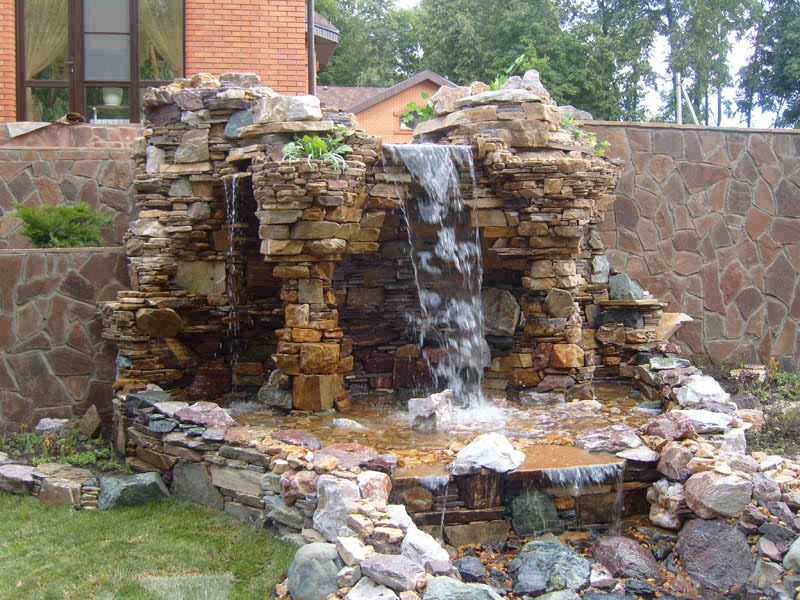 Строительство водоемов,садовые пруды,водопады,каскады, биоплато.