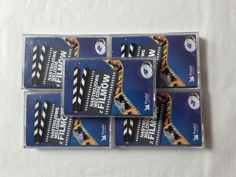 Zestaw 5 kaset "Nastrojowe melodie z filmów"