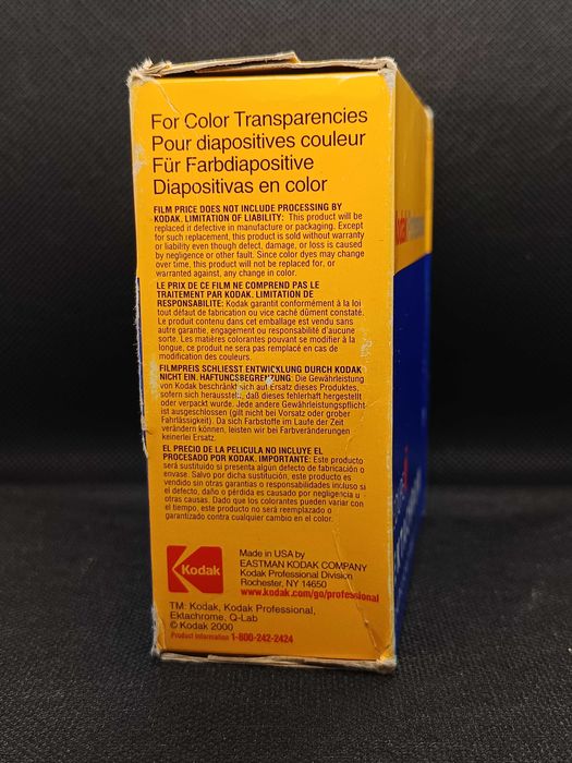 Kodak Ektachrome EDUPE Duplicating Film (30,5 metros)