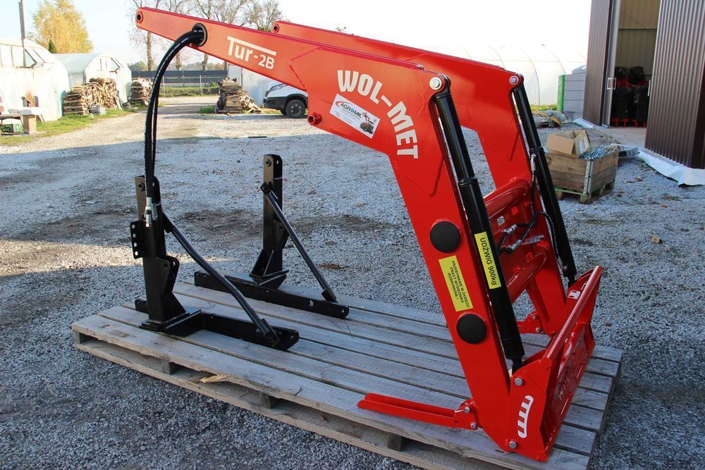 Ładowacz czołowy euroramka MTZ  C-385 udźwig 900kg