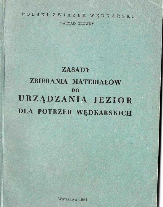 Stare wydawnictwa o tematyce rybacko - wędkarskiej. Patrz opis