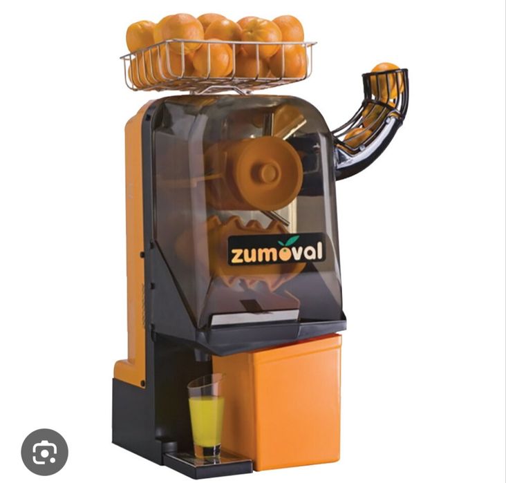 Máquina sumo laranja