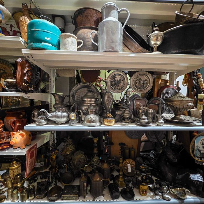 Relógio Mesa Estanho 97% J.S.I. – Made in Portugal (9 cm)