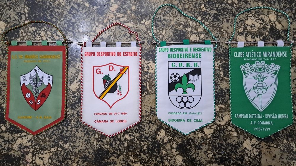 Galhardetes de clubes portugueses I