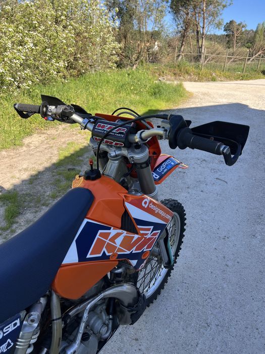 KTM 200 EXC matriculada