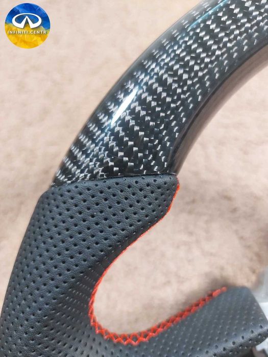 Руль карбон углеродного волокна INFINITI Q50 Q60 инфинити