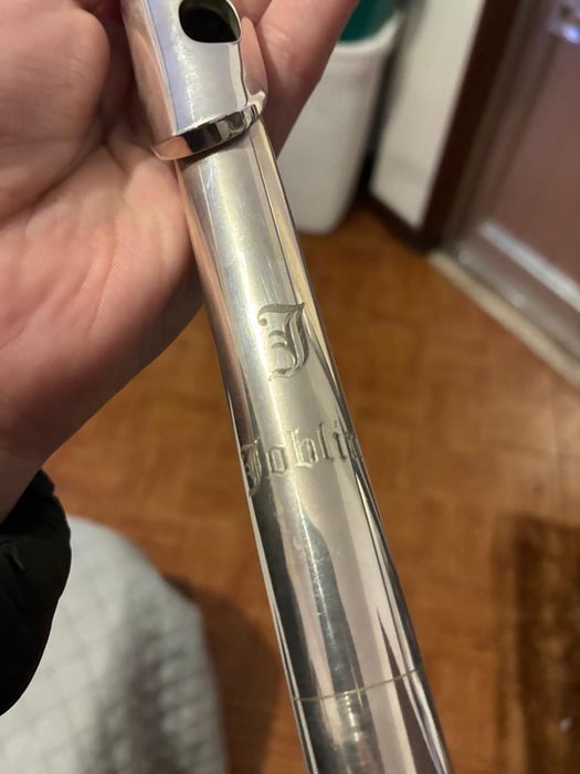 Flauta Transversal com Bocal em Prata e Ouro 18k – Nível Profissional