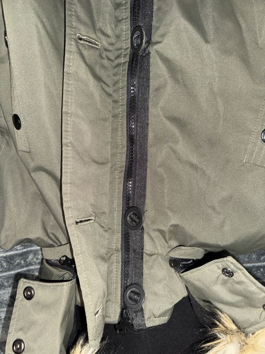 Parka zimowa DIESEL M| Nowa bez metek | Khaki | Ciepła