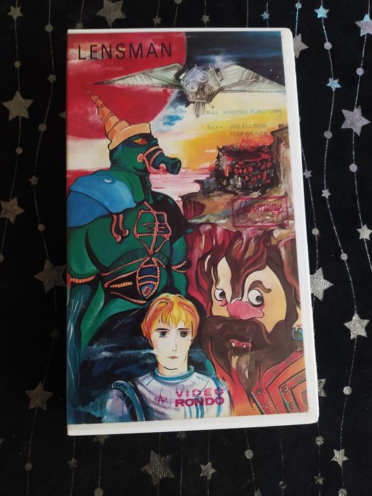 Lensman Power of The Lens kaseta vhs Anime