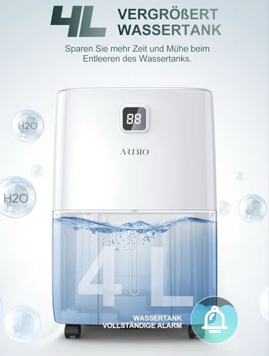 ARIBO Elektryczny osuszacz powietrza 30 l/24 h