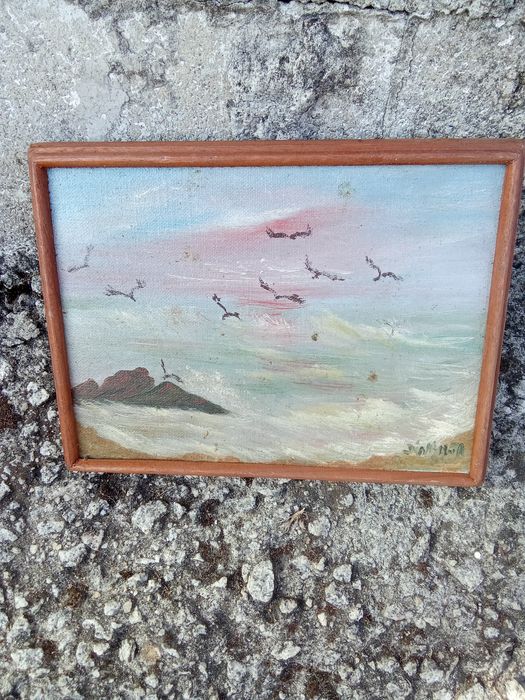 Quadro vintage de vários pintores