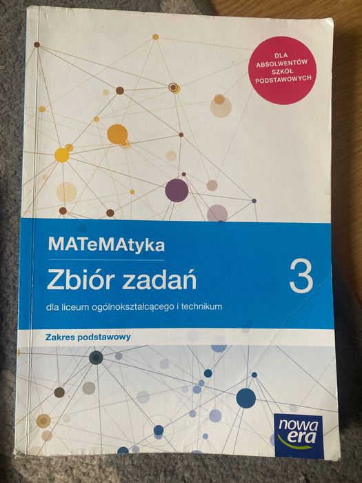 Matematyka 3 Zbiór zadań zakres podstawowy