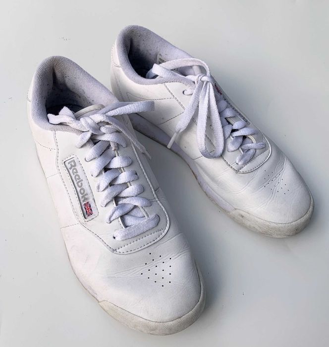 Buty Sportowe Białe Reebok Classic 35,5 Biel