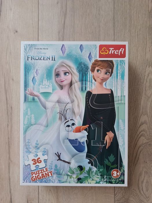 puzzle Gigant TREFL Kraina Lodu II 36 el. stan BDB