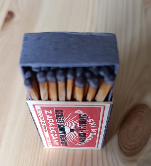 Zapałki Polski Monopol Zapałczany