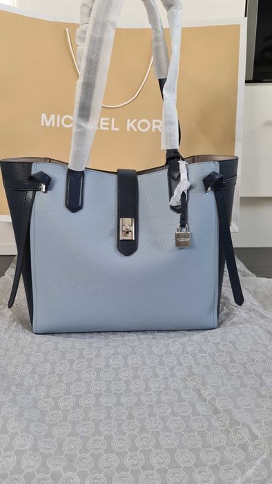 Skórzana torebka / shopper Michael Kors