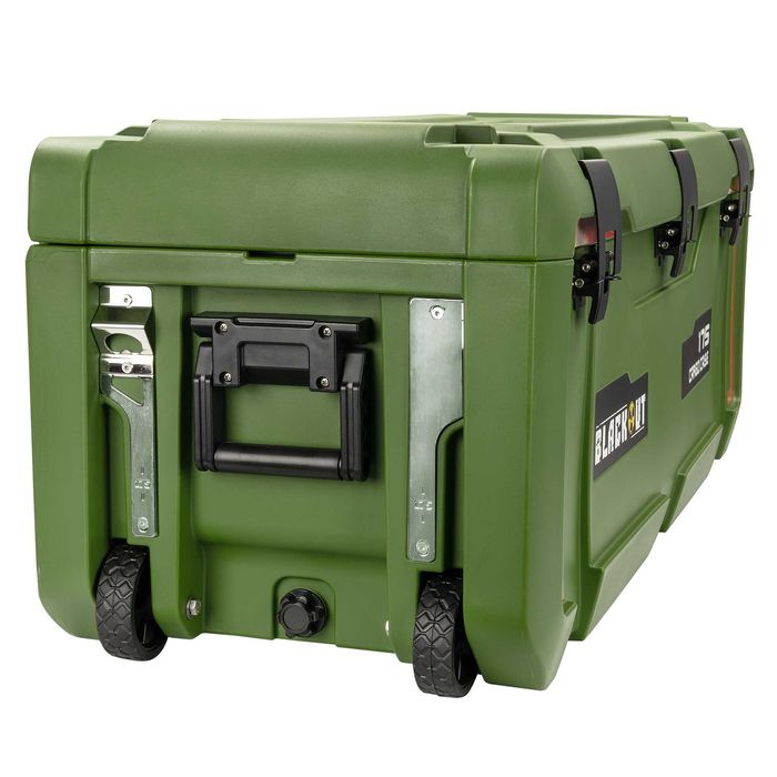 Експедиційний ящик на 175л Blackout 1200×468×456 (зелений) TH175 green