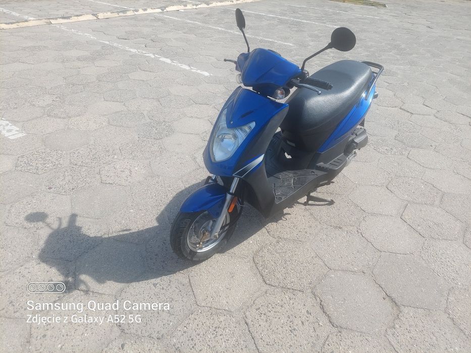 Kymco, skuter, Agility, motor