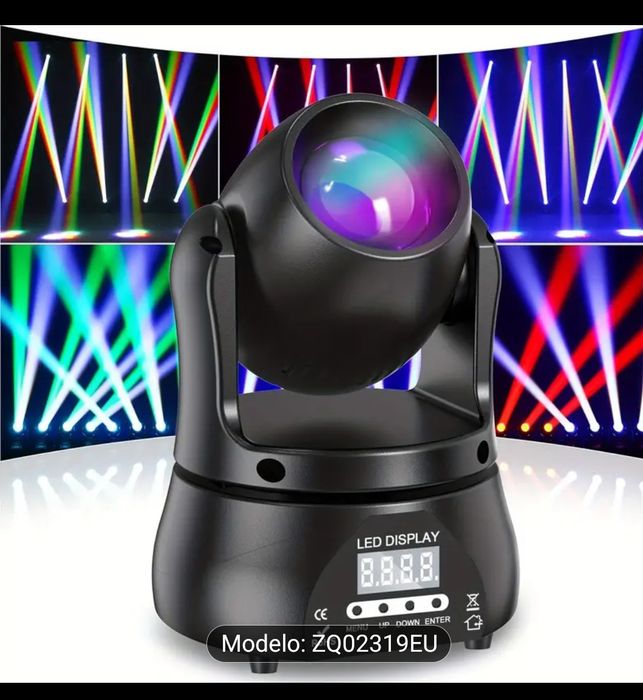 Luz de palco rob inteligente