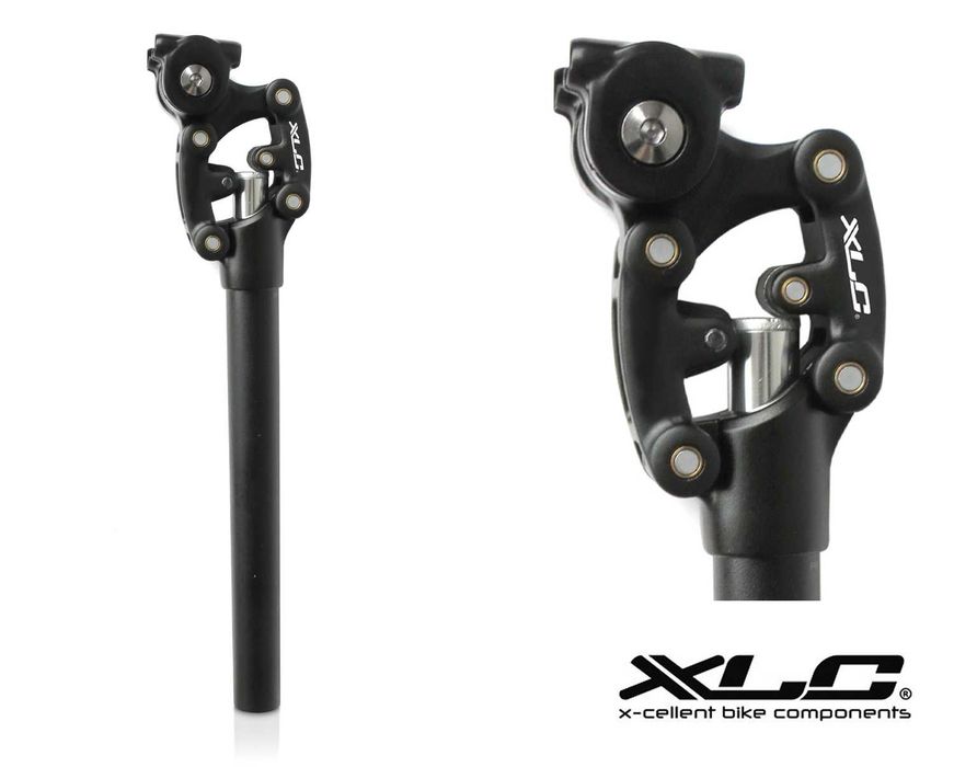 Sztyca podsiodłowa XLC SP-S11 amortyzowana 35cm różne średnice: 27,2mm, 30,9 31,6mm