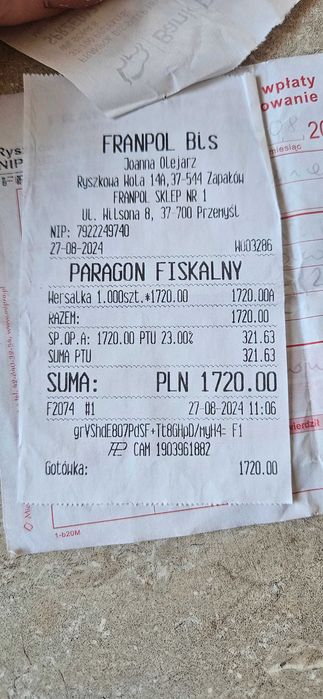 Wersalka szara szer.120 cm