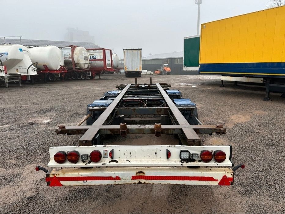 KRONE ZZW 18 Przyczepa TANDEM BDF laweta platforma rama rolnicza