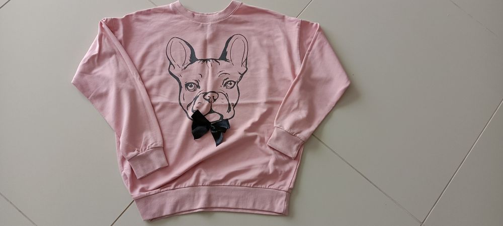 Bluza w kolorze różowym