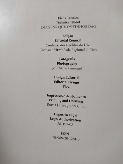 Livro Imagens Que os Vinhos Dão