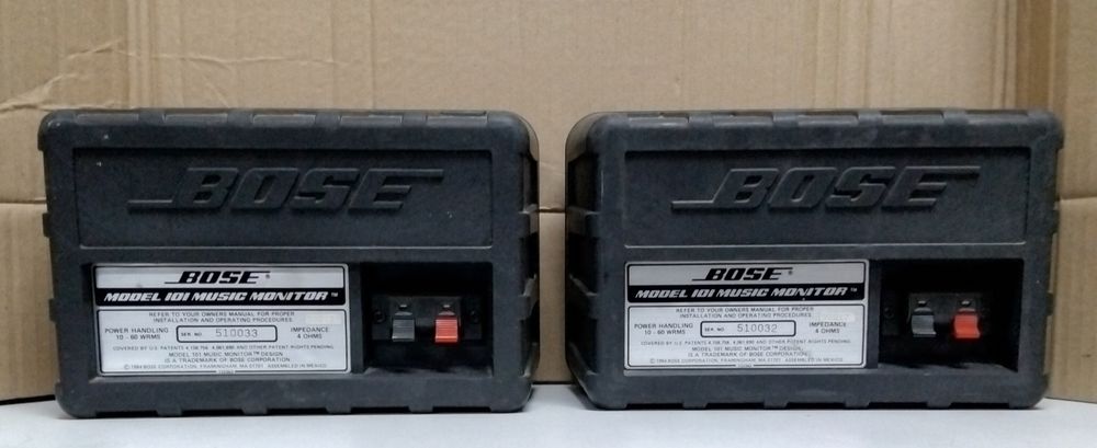 BOSE colunas Model 101