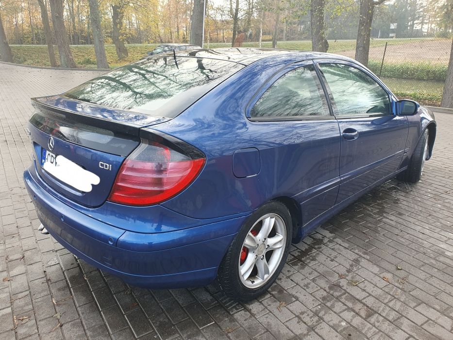 Mercedes c220 sport zarejestrowany panorama  coupe