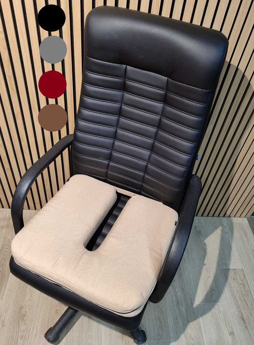 Ортопедическая подушка для сидения Две рабочих стороны -мягкая/жесткая