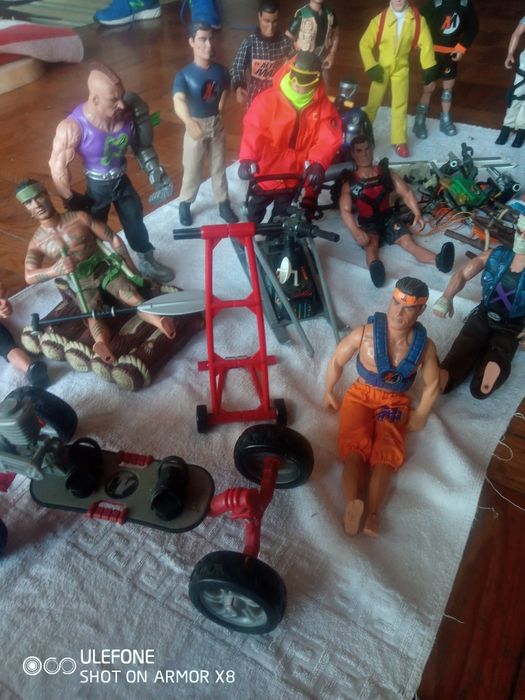 Vendo bonecos ActionMen e acessórios