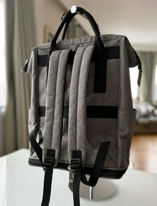 Nowa torba/plecak marki Davidts – szara | elegancka i praktyczna