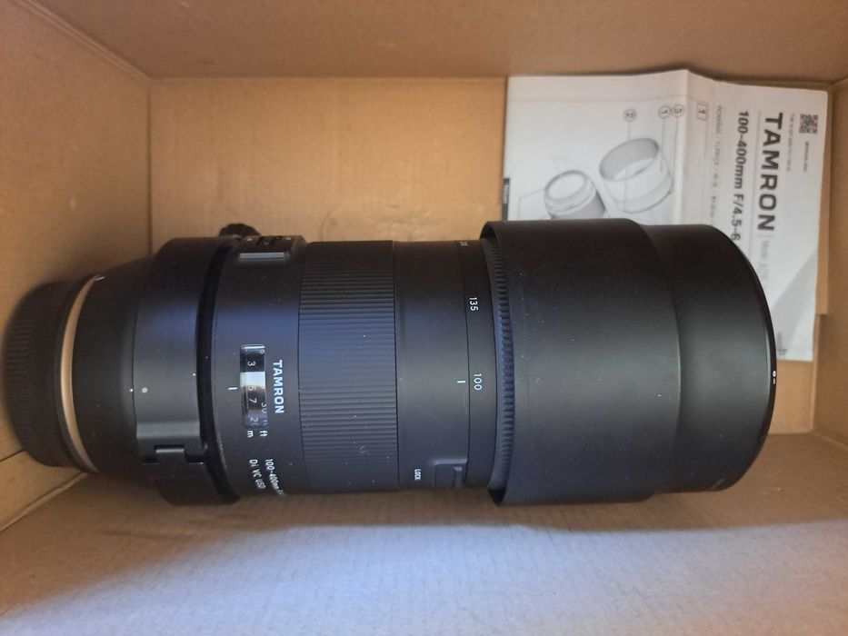 Objetiva TAMRON 100-400 MM 1:4.5-6.3 DI VC USD   (p/ Canon)