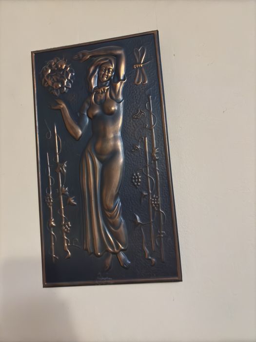 Чеканка пано совецкая